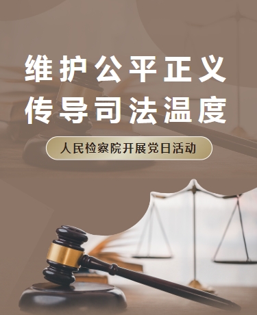 党日活动宣传推广 法律 法院 检察院 极简高级商务 莫兰迪色通用模板