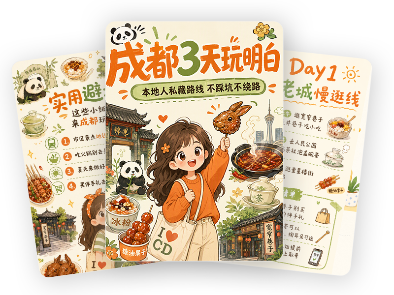 旅游攻略工作流