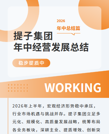 年中经营发展工作总结、年中总结、商务简约、橙色模板