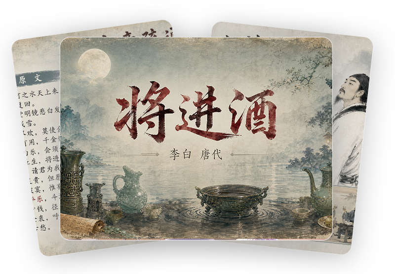 古诗词课件PPT工作流