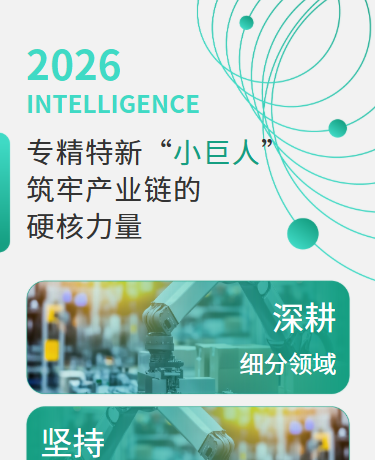 专精特新“小巨人”专题、制造产业升级、商务简约、绿色模板