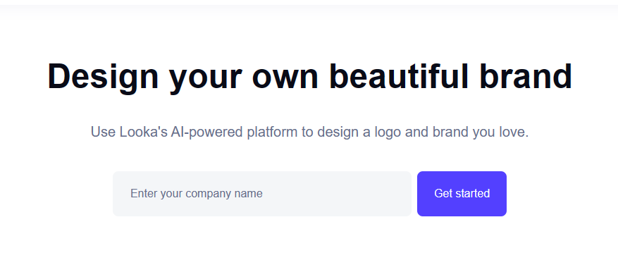 looka - 基于AI的Logo设计与品牌塑造平台
