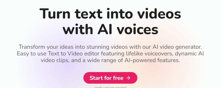 Fliki AI - 一个人工智能视频生成器