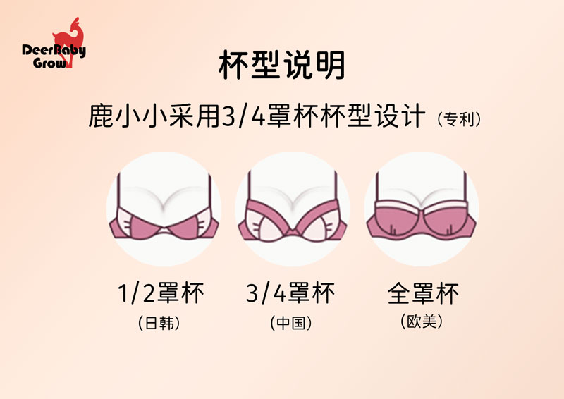 鹿小小C罩杯吸奶器喇叭罩杯杯型