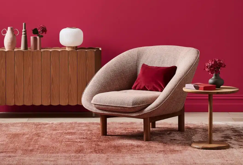 潘通发布2023年度代表色非凡洋红应用于家居装饰_高瑞品牌