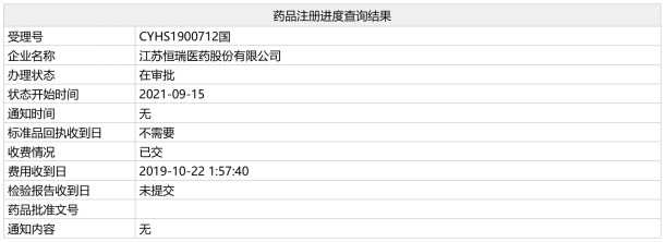 首仿！恒瑞医药舒更葡糖钠注射液受理即将获批