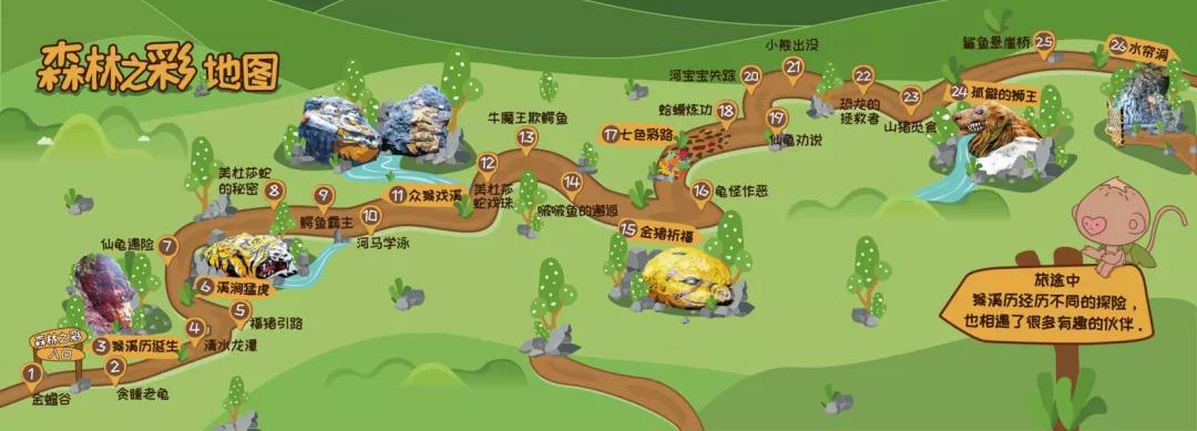 森林撤离点地图中文图片