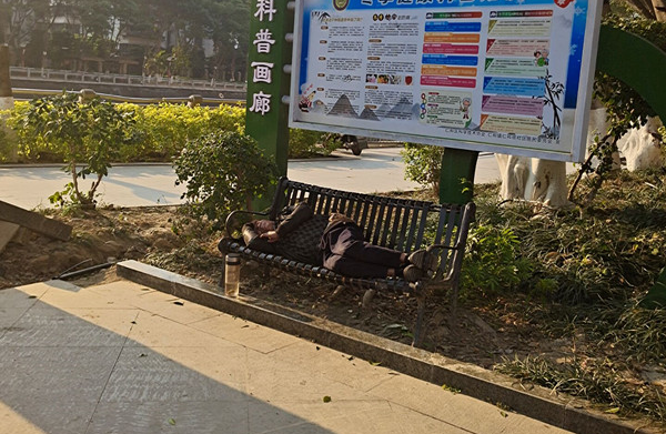 仁和区仁和街仁和影城对面小广场边行人躺卧公共座椅_副本.jpg